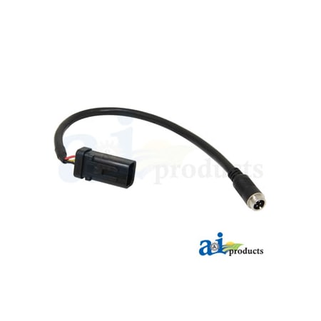 A & I Products CabCAM Cable, CommCenter & 4600 Display Camera, 7, 8, 9 R Series Deere Tractors  S Combines 6"x6"x1" A-GS3C1F